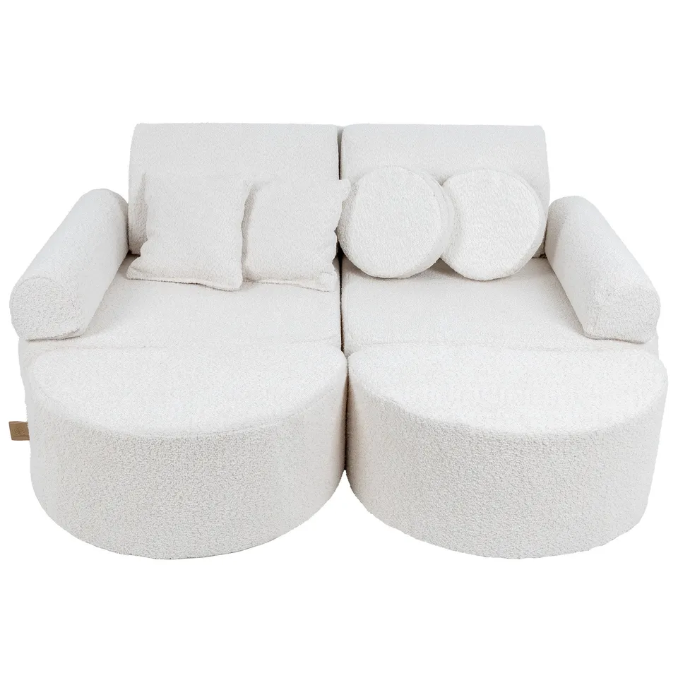 meowbaby-spielsofa-mini-max-premium-boucl-creme-weiss image 1