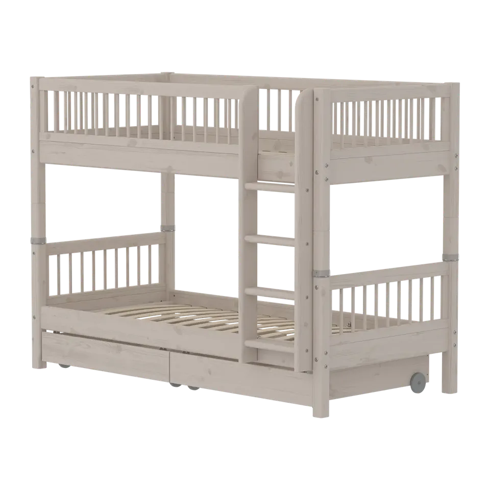 flexa-classic-etagenbett-154-cm-mit-schubladen-und-absturzsicherung-90x200-cm-gr image 1