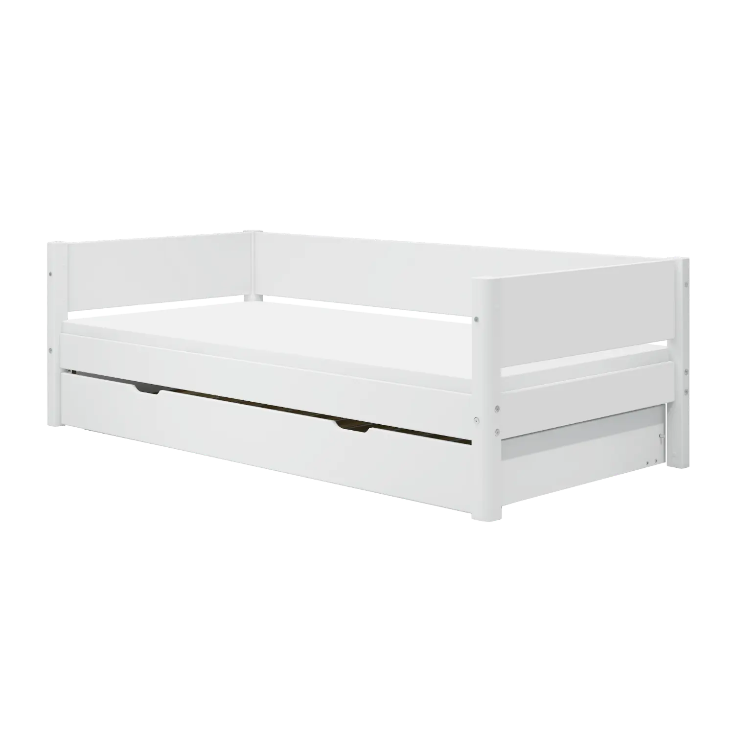flexa-classic-einzelbett-90x200-cm-mit-ausziehbett-90x190-cm-wei image 1