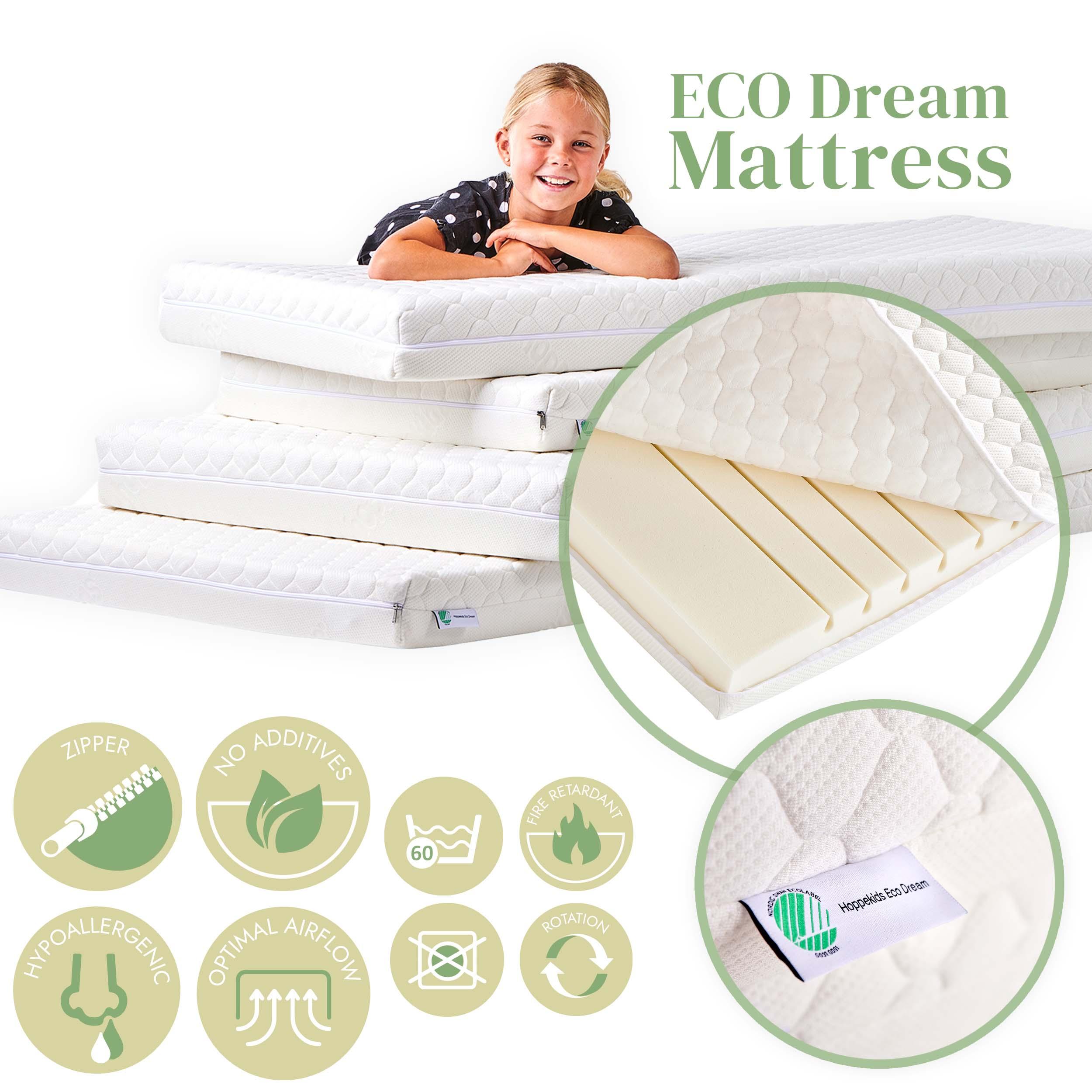 hoppekids-eco-dream-matratze-mit-waterlily-schaum-allergikerfreundlich image 6