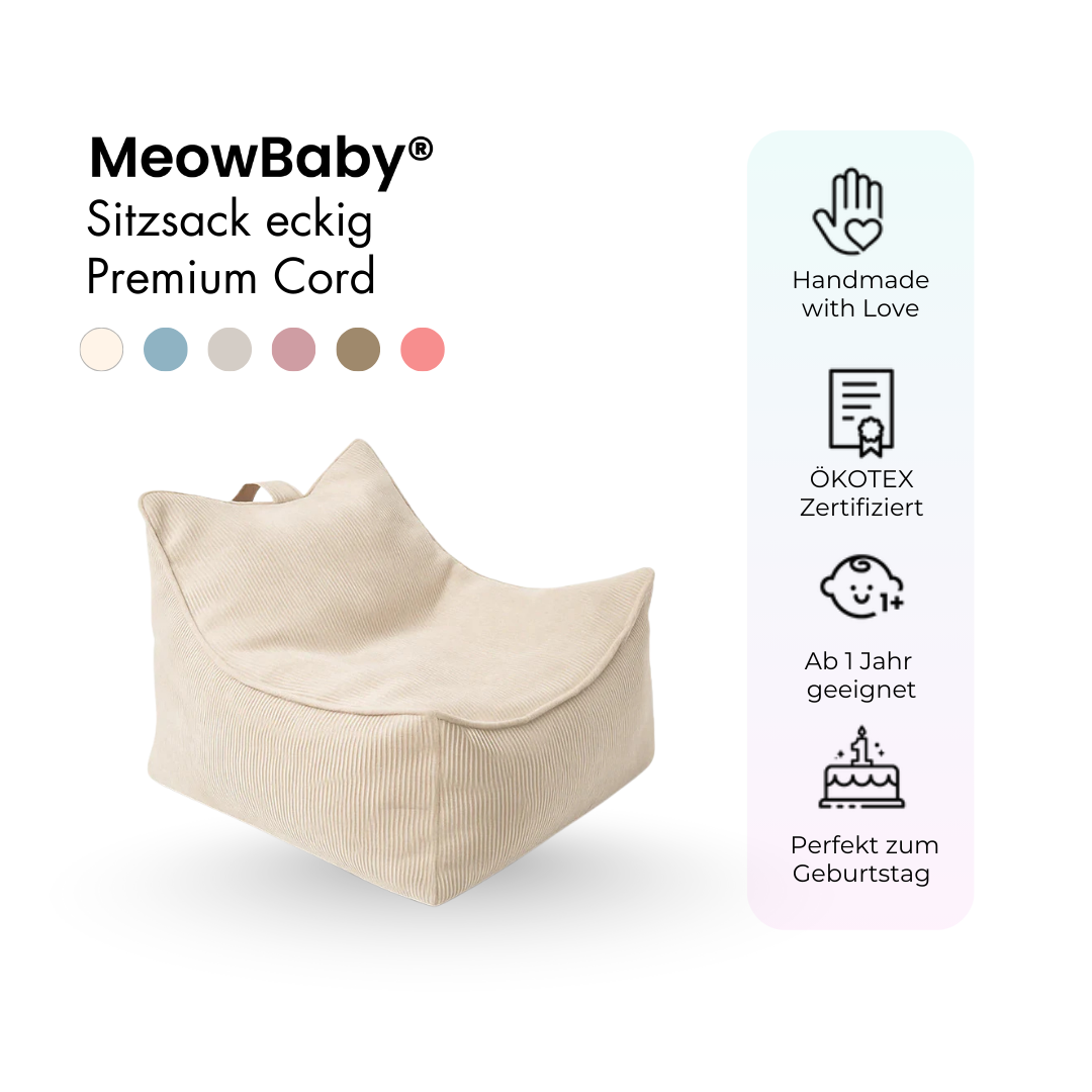 meowbaby-kinder-sessel-eckig-slim-cord-edition-sitzsack-pouf image 2