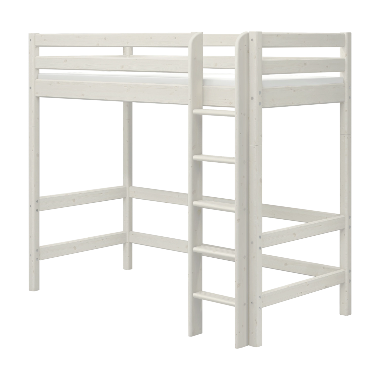 flexa-classic-gerade-leiter-f-r-hochbett-184-cm-wei image 2
