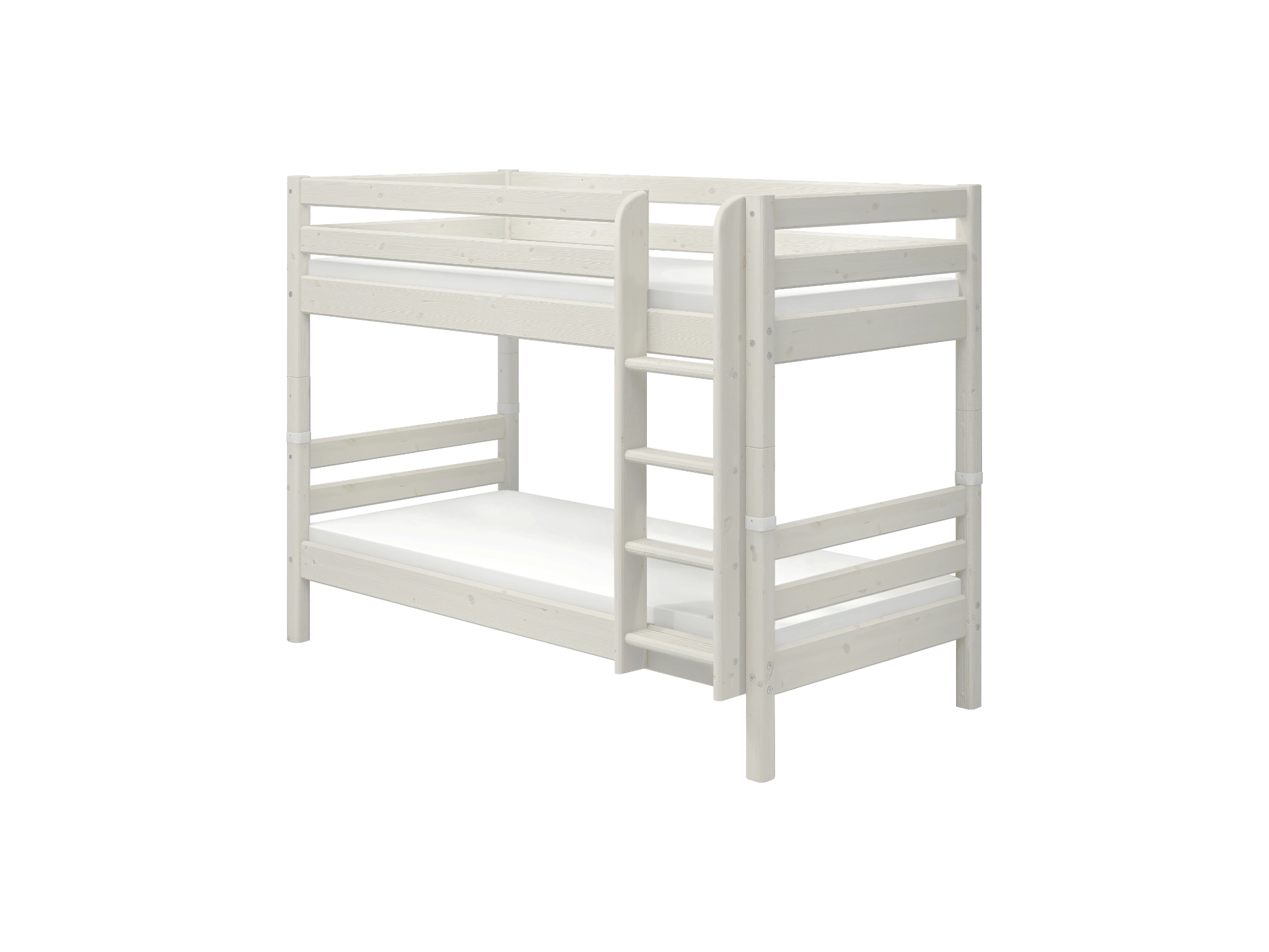 flexa-classic-etagenbett-154-cm-mit-leiter-90x200-cm-wei image 1
