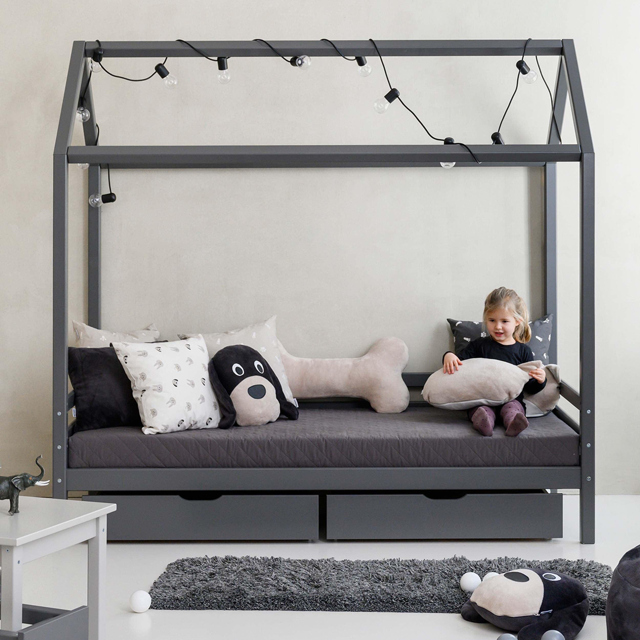 hoppekids-eco-dream-modul-f-r-hausbett-90x200 image 5