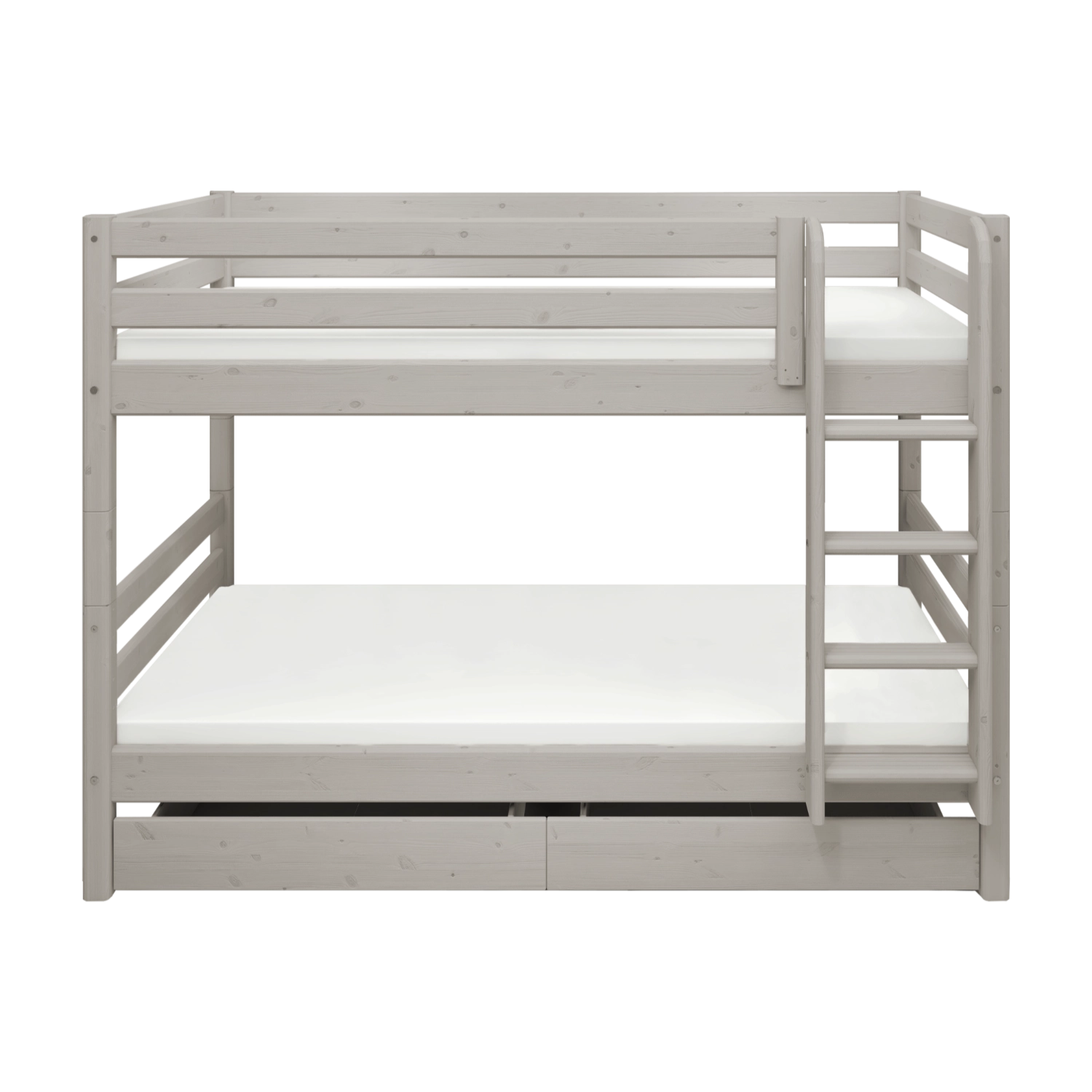 flexa-classic-etagenbett-90x200-cm-mit-schublade-leiter-und-sicherheitsgel-nder- image 5