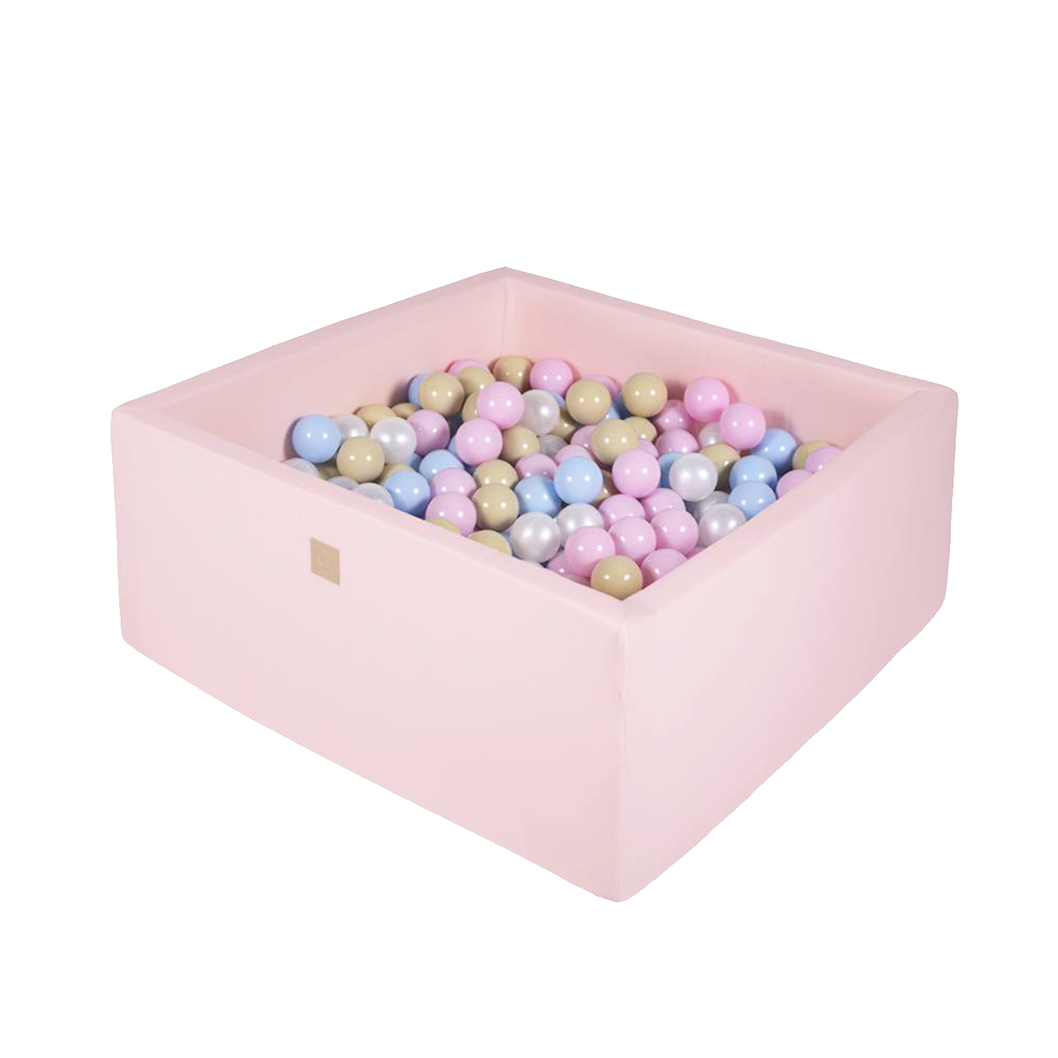 meowbaby-b-llebad-eckig-90x90x40-cm-candy-mit-300-b-llen image 2