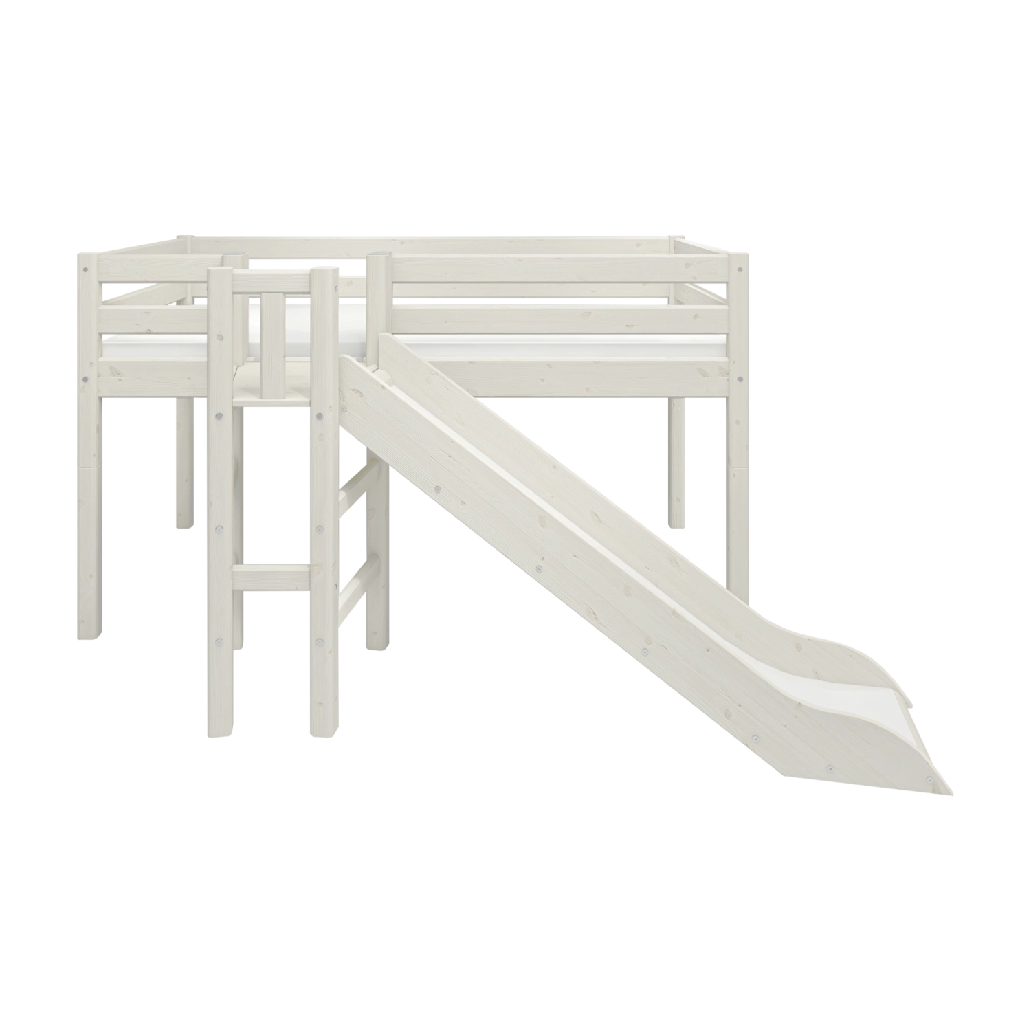 flexa-classic-spielbett-120-cm-mit-rutsche-90x200-cm-wei-bestseller image 5