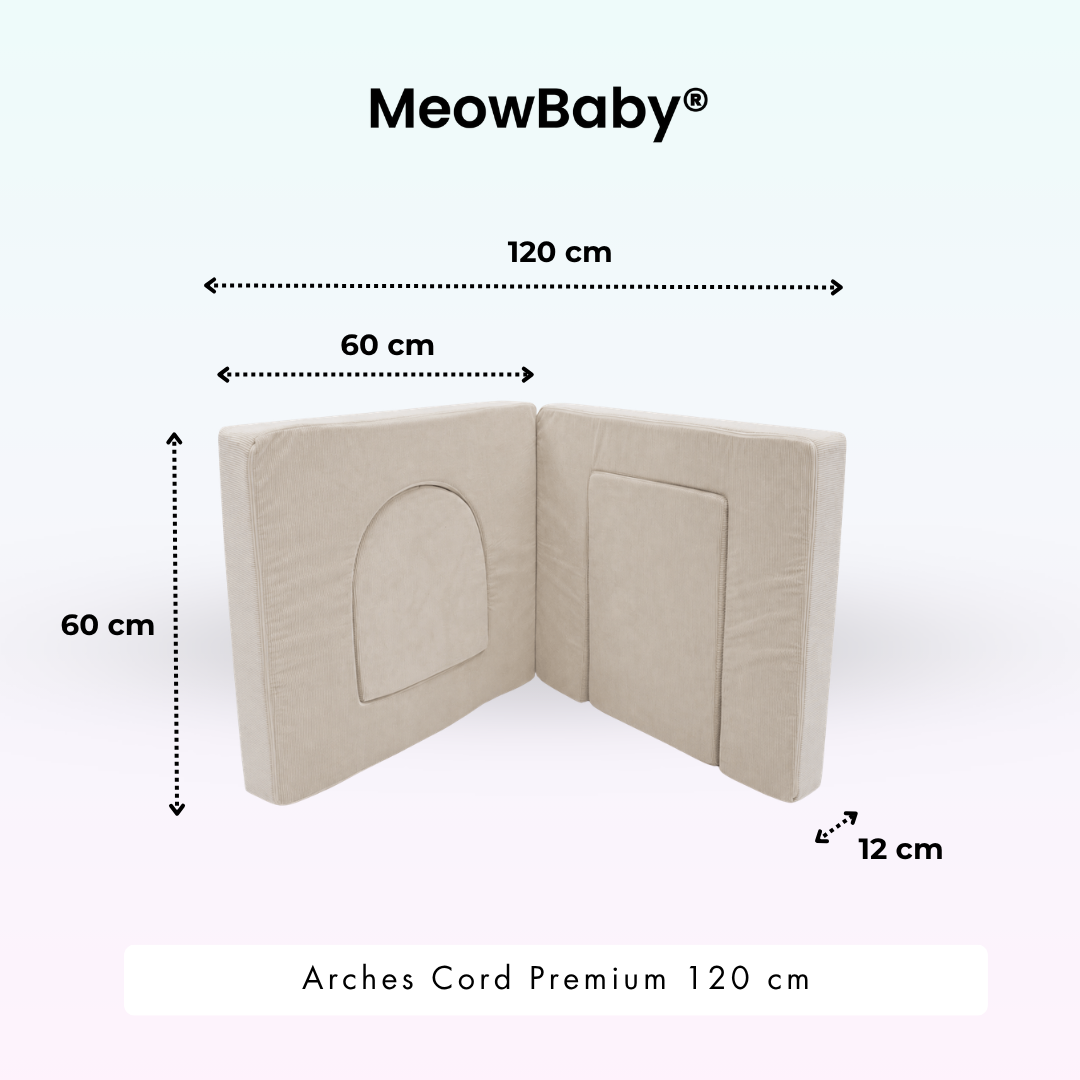 meowbaby-arches-cord-premium-120-cm-spielsofa-addon-slim-cord-edition image 4