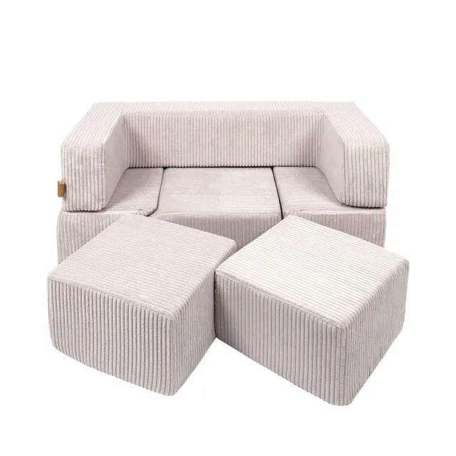 meowbaby-spielsofa-bricks-sthetik-mit-b-llebad-inkl-100-b-lle image 1
