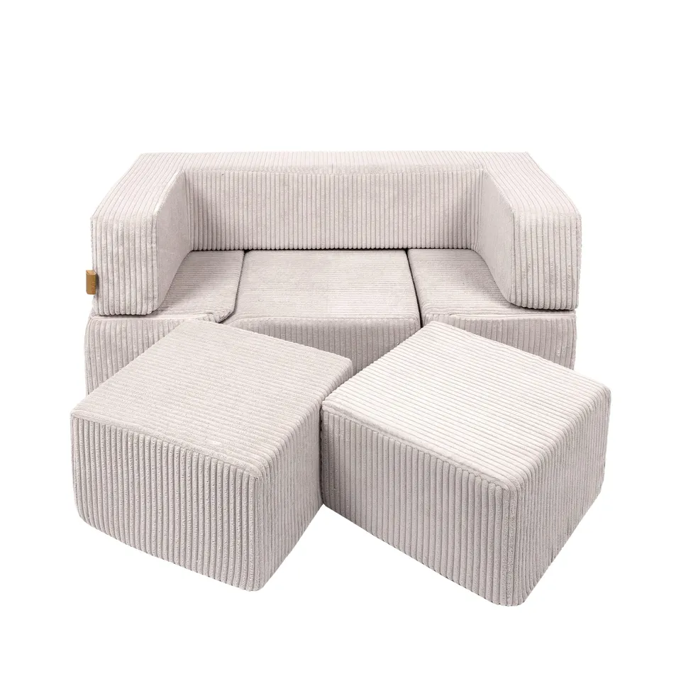 meowbaby-spielsofa-bricks-sthetik-mit-b-llebad-inkl-100-b-lle image 1