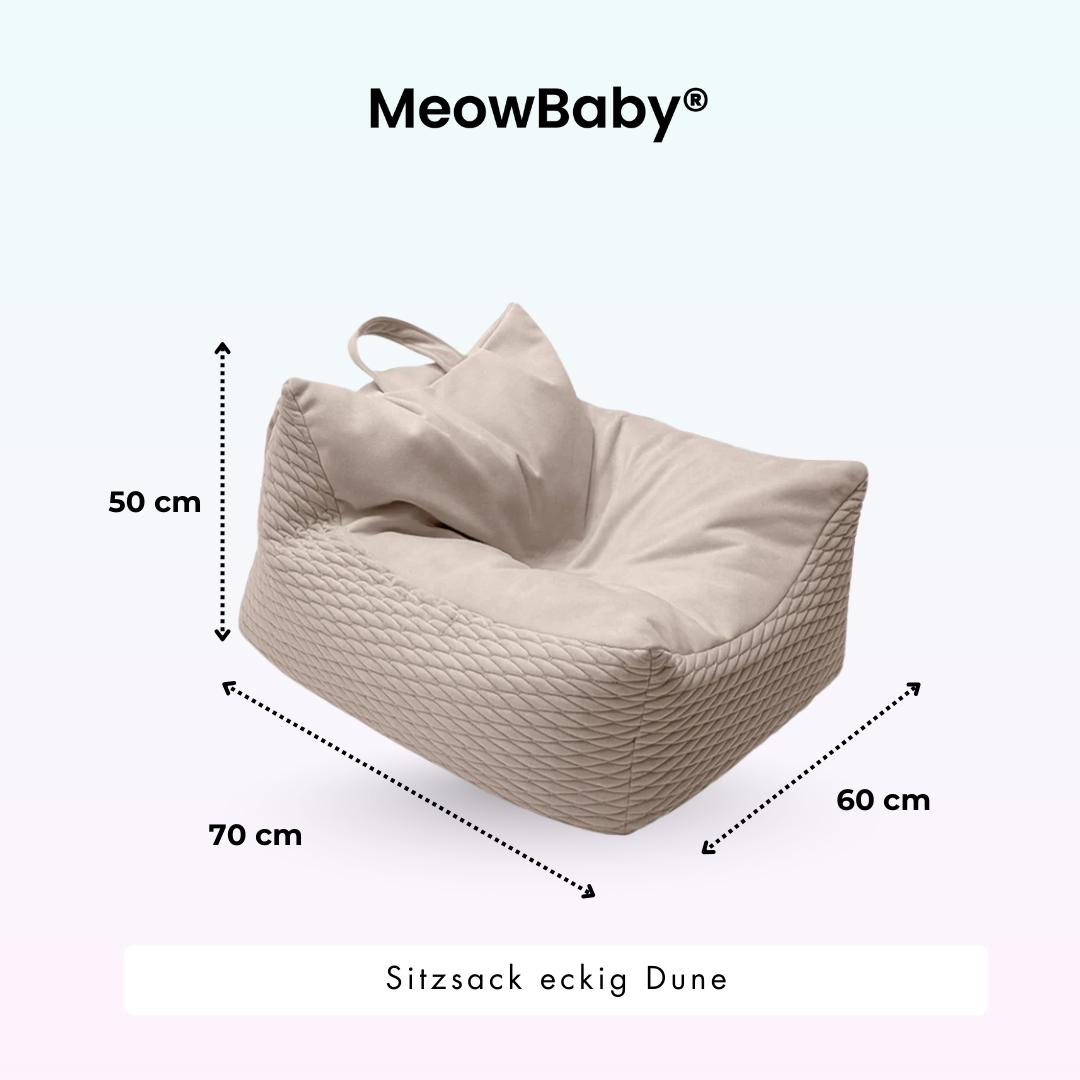 meowbaby-kinder-sitzsack-dune-sessel-eckig image 8