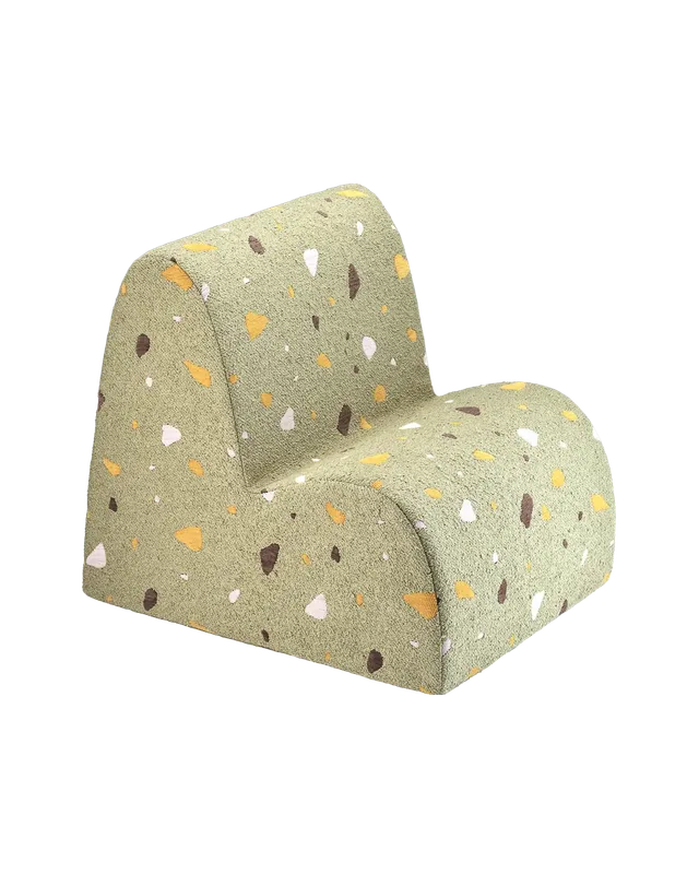 wigiwama-terrazzo-moss-cloud-chair-kinder-loungesessel-wolke image 1