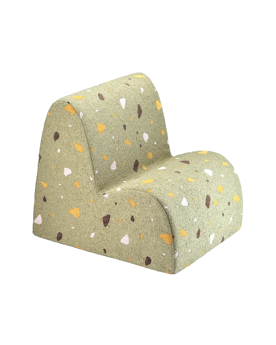 wigiwama-terrazzo-moss-cloud-chair-kinder-loungesessel-wolke image 1