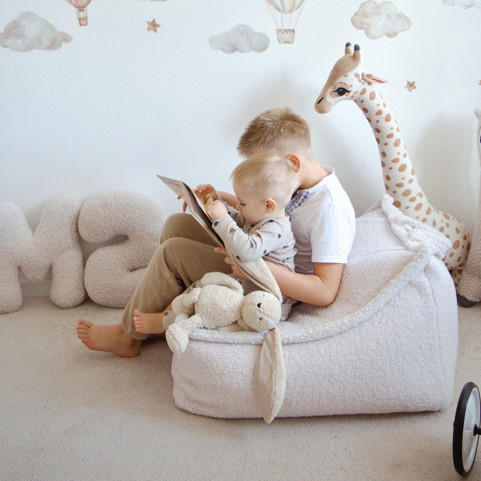 meowbaby-bearly-eckiger-kinderpouf-soft-teddy-edition image 7