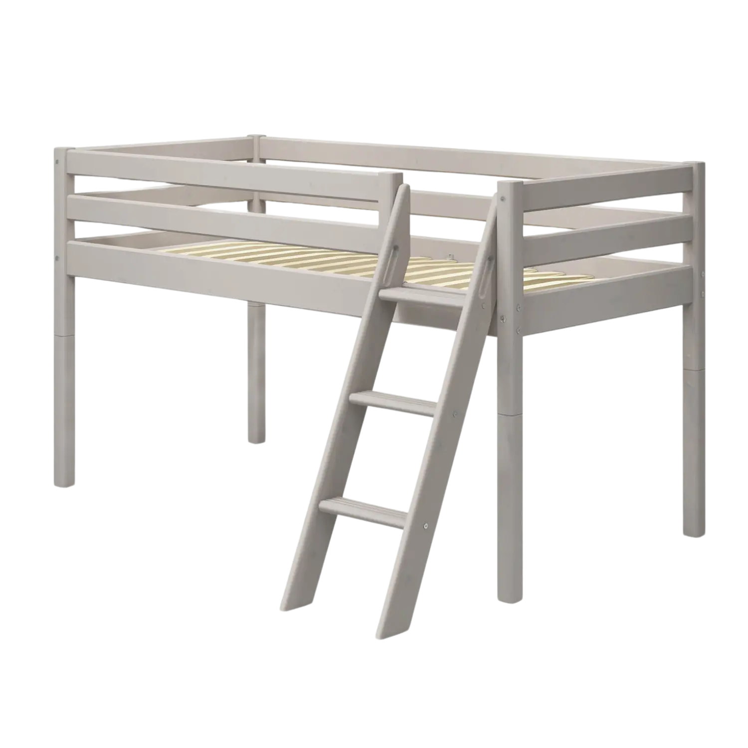 flexa-classic-hochbett-120-cm-mit-schr-gleiter-und-absturzsicherung-90x200-cm-gr image 3