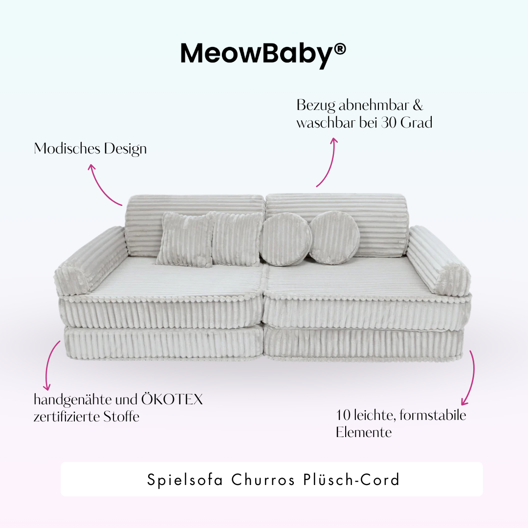 meowbaby-spielsofa-churros-pl-schcord-edition-modulares-kindersofa image 2