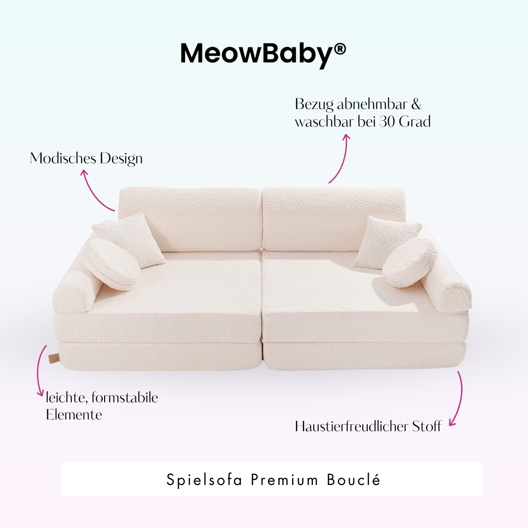 meowbaby-spielsofa-premium-boucl-160x76x52-cm image 2