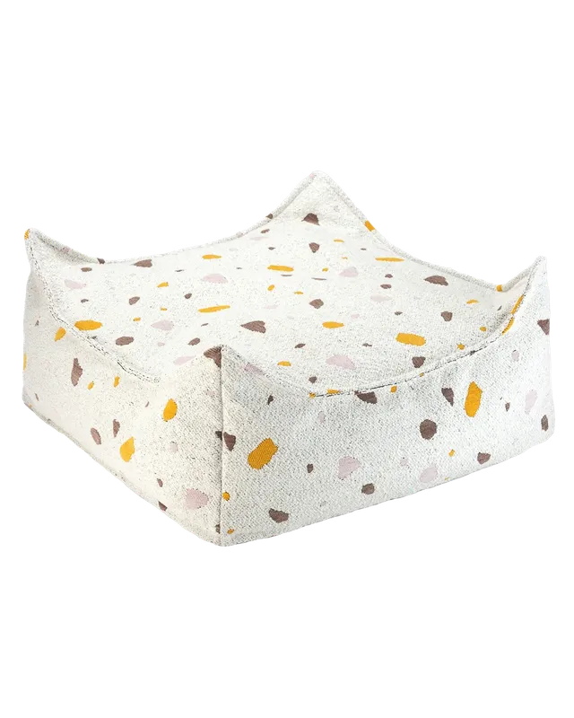 wigiwama-square-ottoman-terrazzo-marble-quadratischer-kinder-hocker image 1