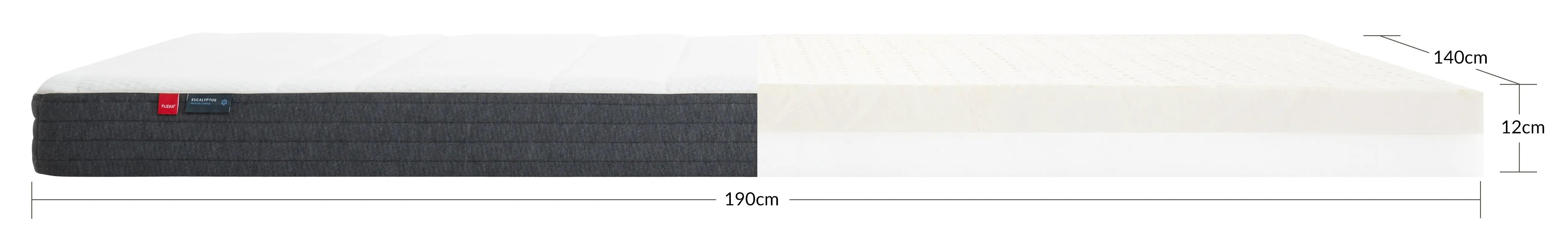 flexa-latexmatratze-190x140-cm-mit-eukalyptusbezug image 7