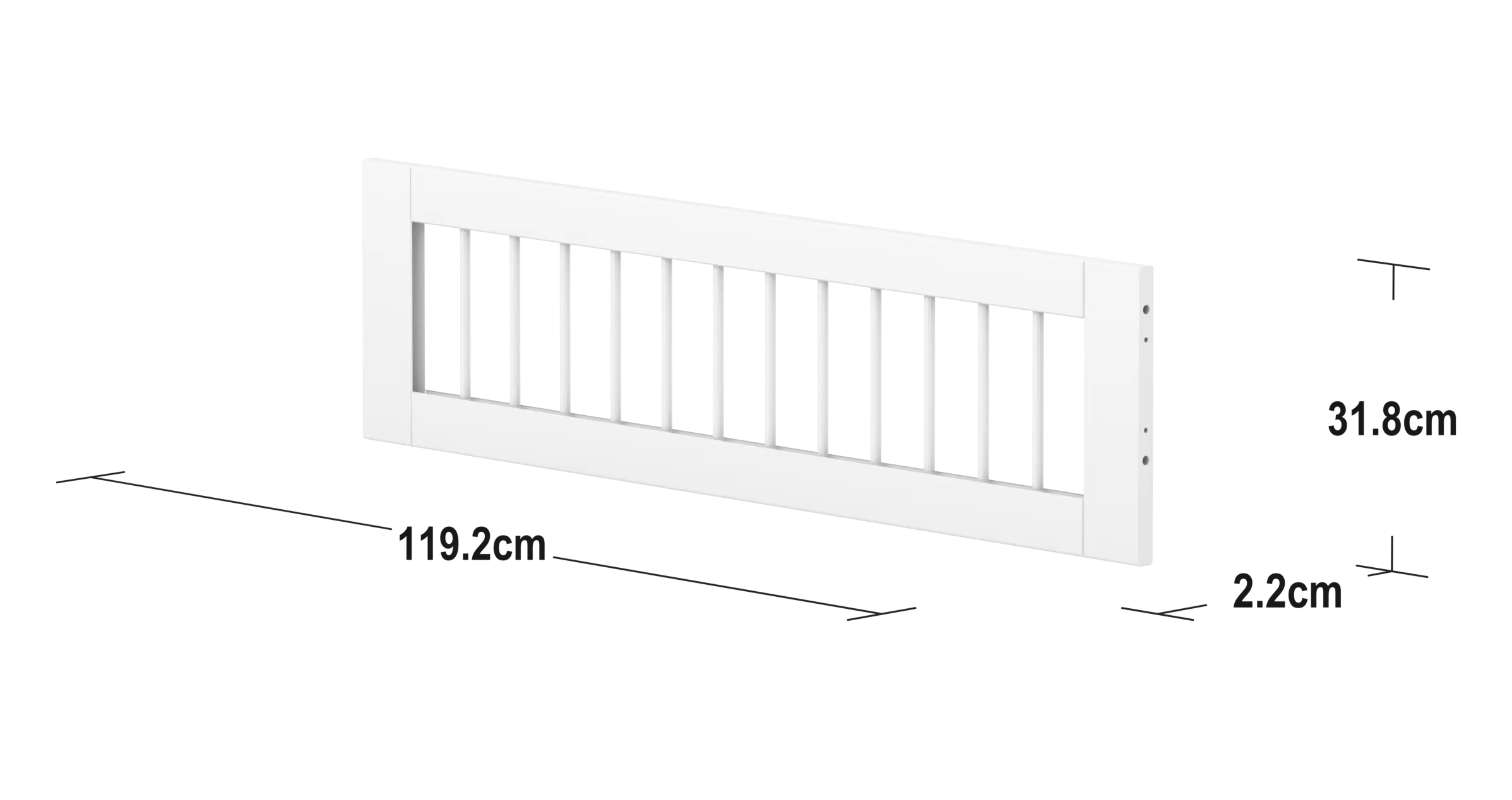 flexa-absturzsicherung-1-2-zentriert-wei-f-r-mittelhohes-white-und-nor-bett image 7