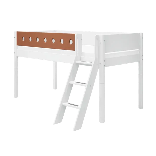 flexa-white-halbhohes-hochbett-120-cm-90x200-cm-wei-mit-schr-gleiter-bunt image 1