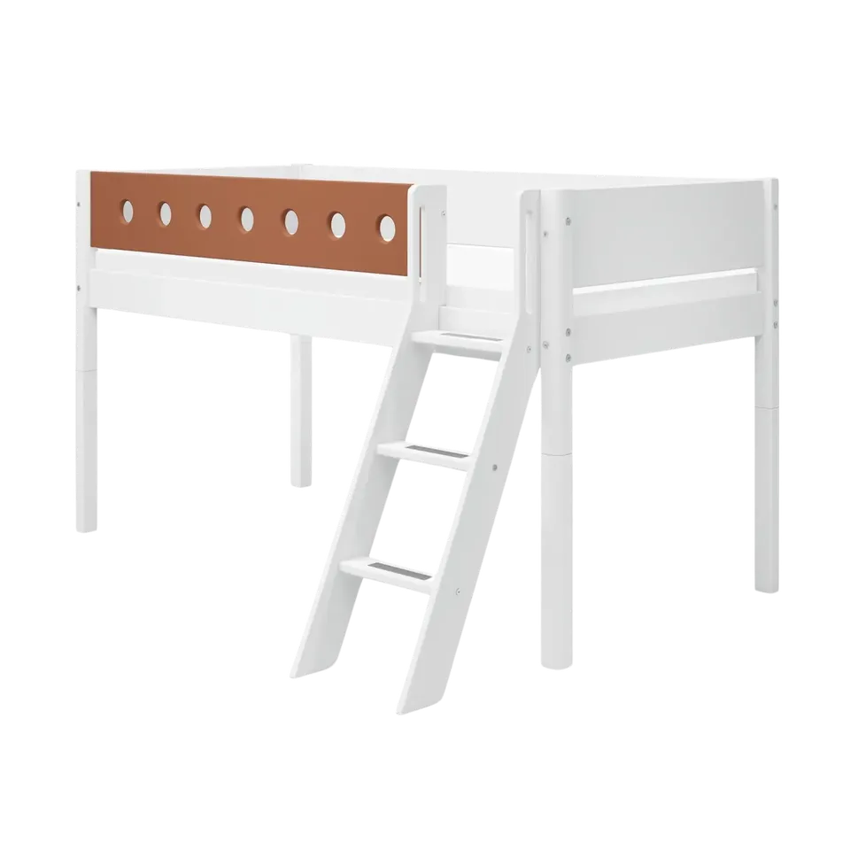 flexa-white-halbhohes-hochbett-120-cm-90x200-cm-wei-mit-schr-gleiter-bunt image 1