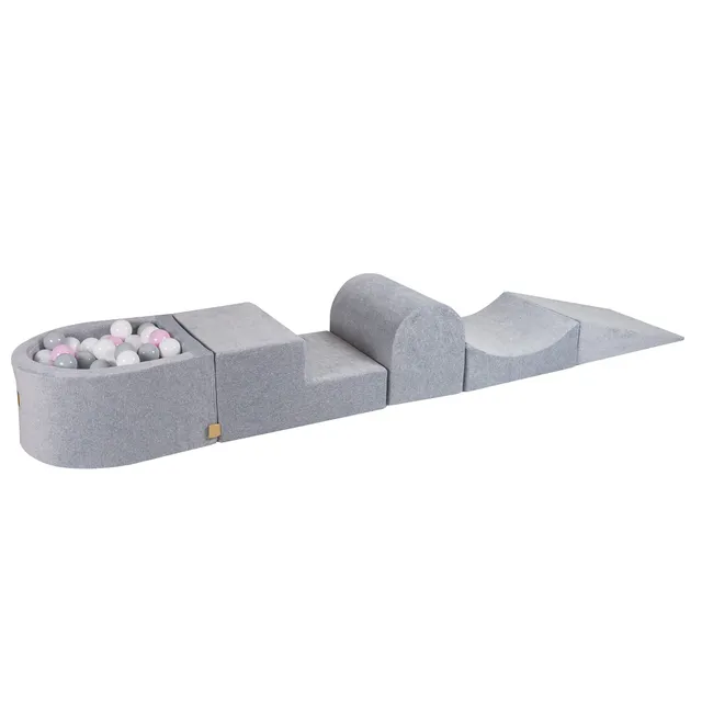 meowbaby-schaumspielset-velvet-mit-b-llebad-90x30cm-100-b-lle image 1