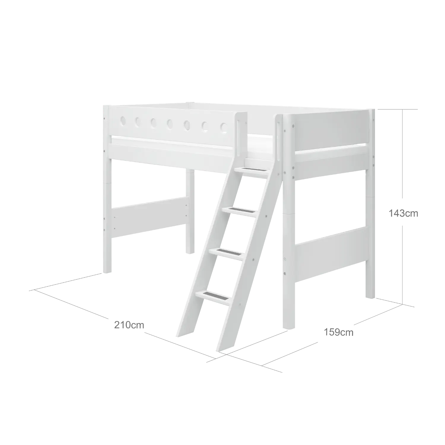 flexa-white-halbhohes-hochbett-143-cm-mit-schr-gleiter-und-absturzsicherung-90x2 image 5
