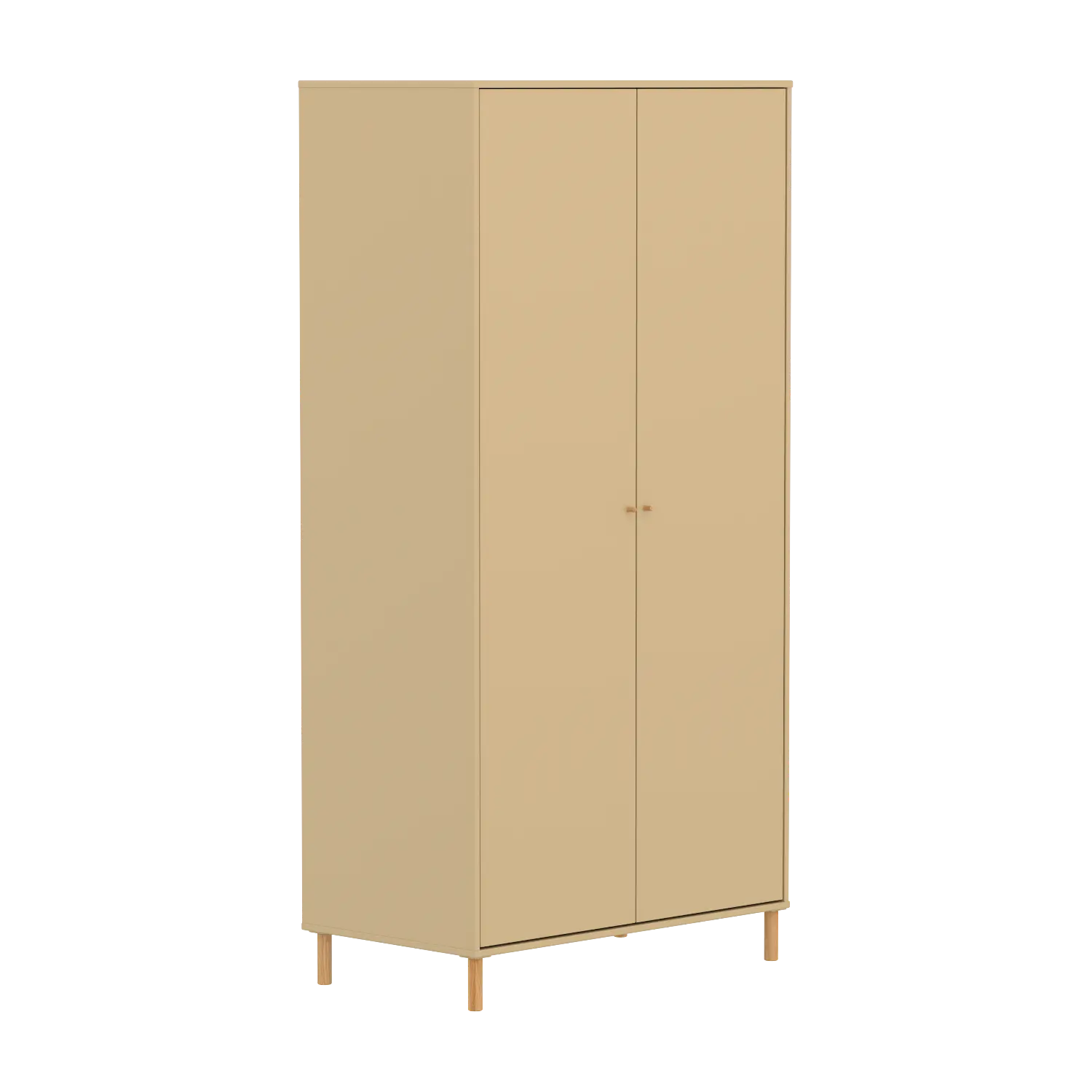 flexa-saga-kleiderschrank-2-t-ren-eichenf-e-und-griffe-oat image 3