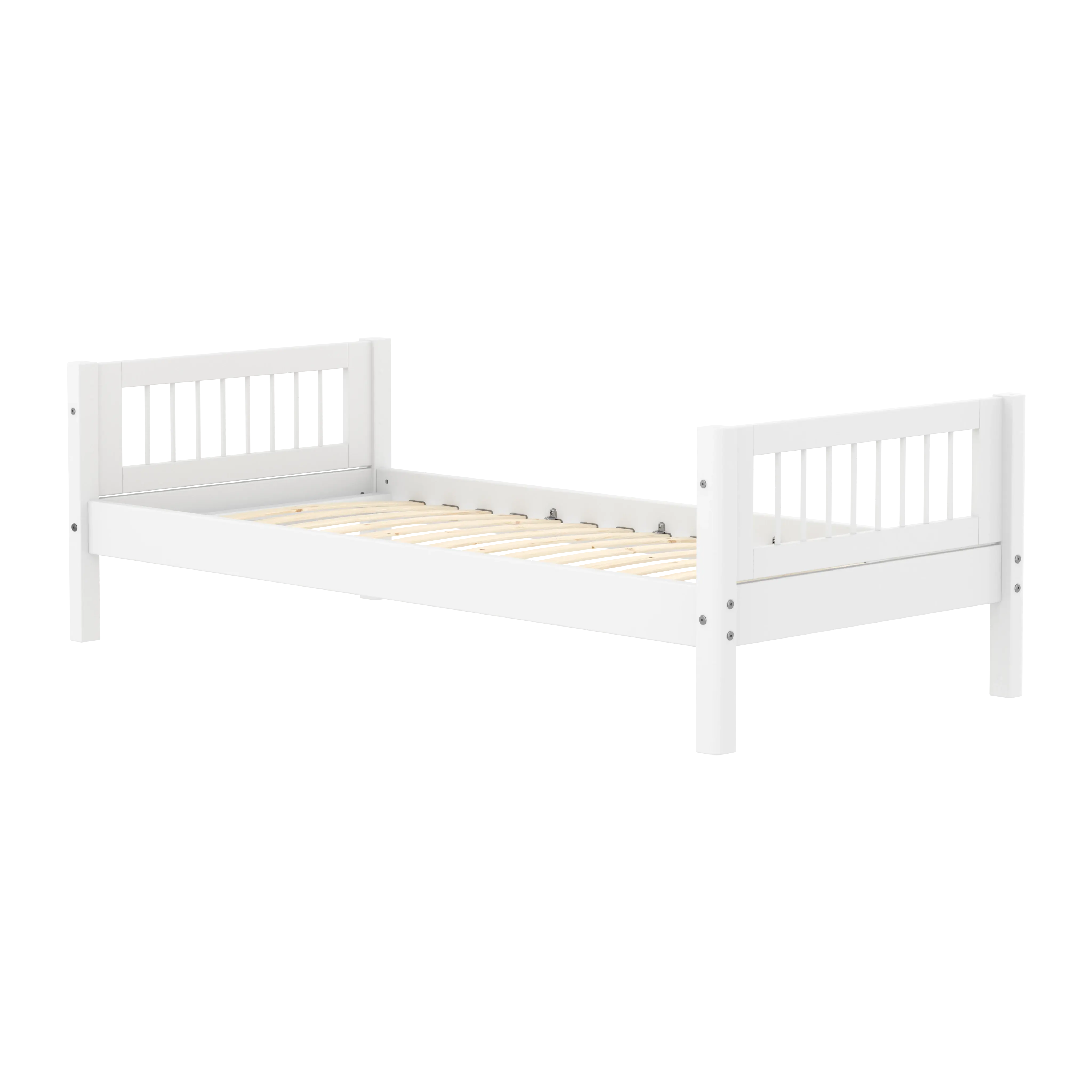 flexa-white-einzelbett-mit-crossbars-90x200-cm-wei image 1