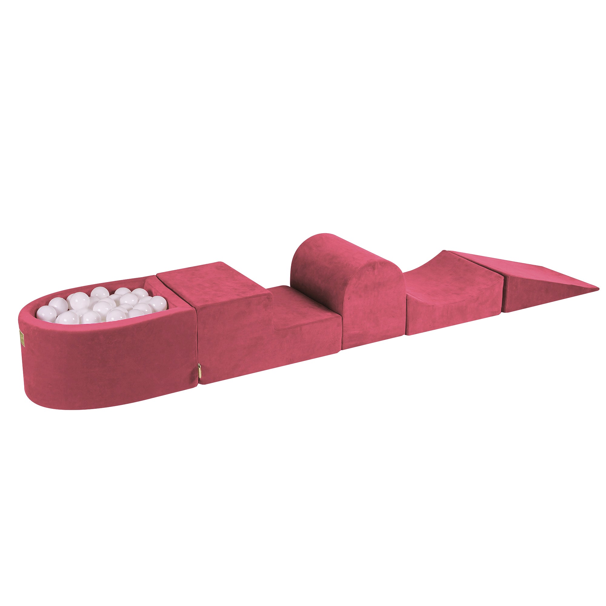 meowbaby-schaumspielset-velvet-mit-b-llebad-90x30cm-100-b-lle image 5