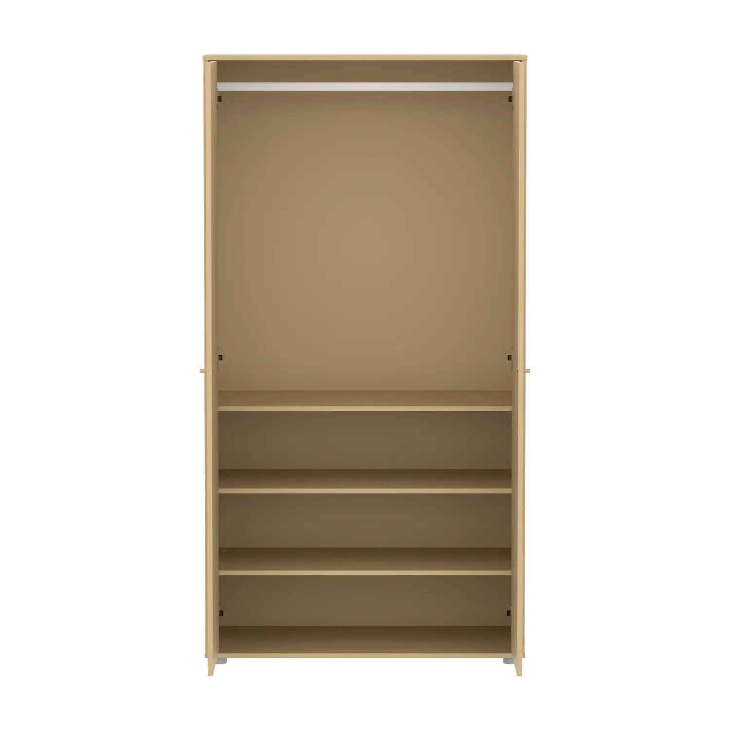 flexa-saga-kleiderschrank-2-t-ren-eichenf-e-und-griffe-oat image 5