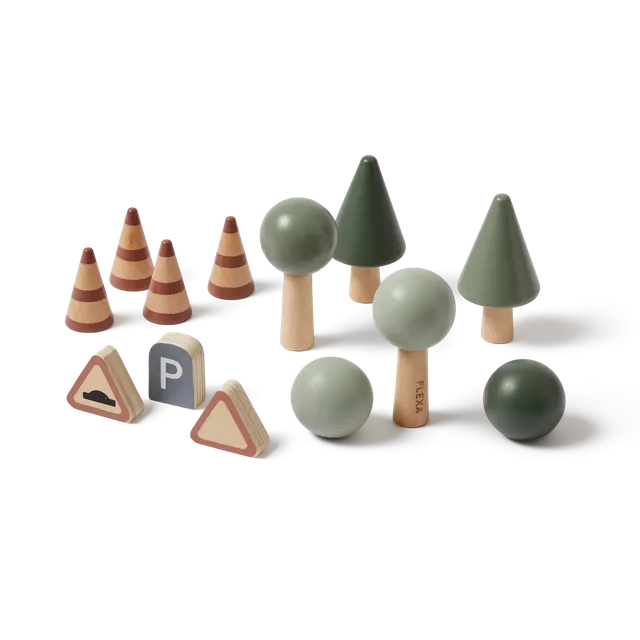 flexa-autorennbahn-zubeh-r-b-ume-schilder-kegel image 1