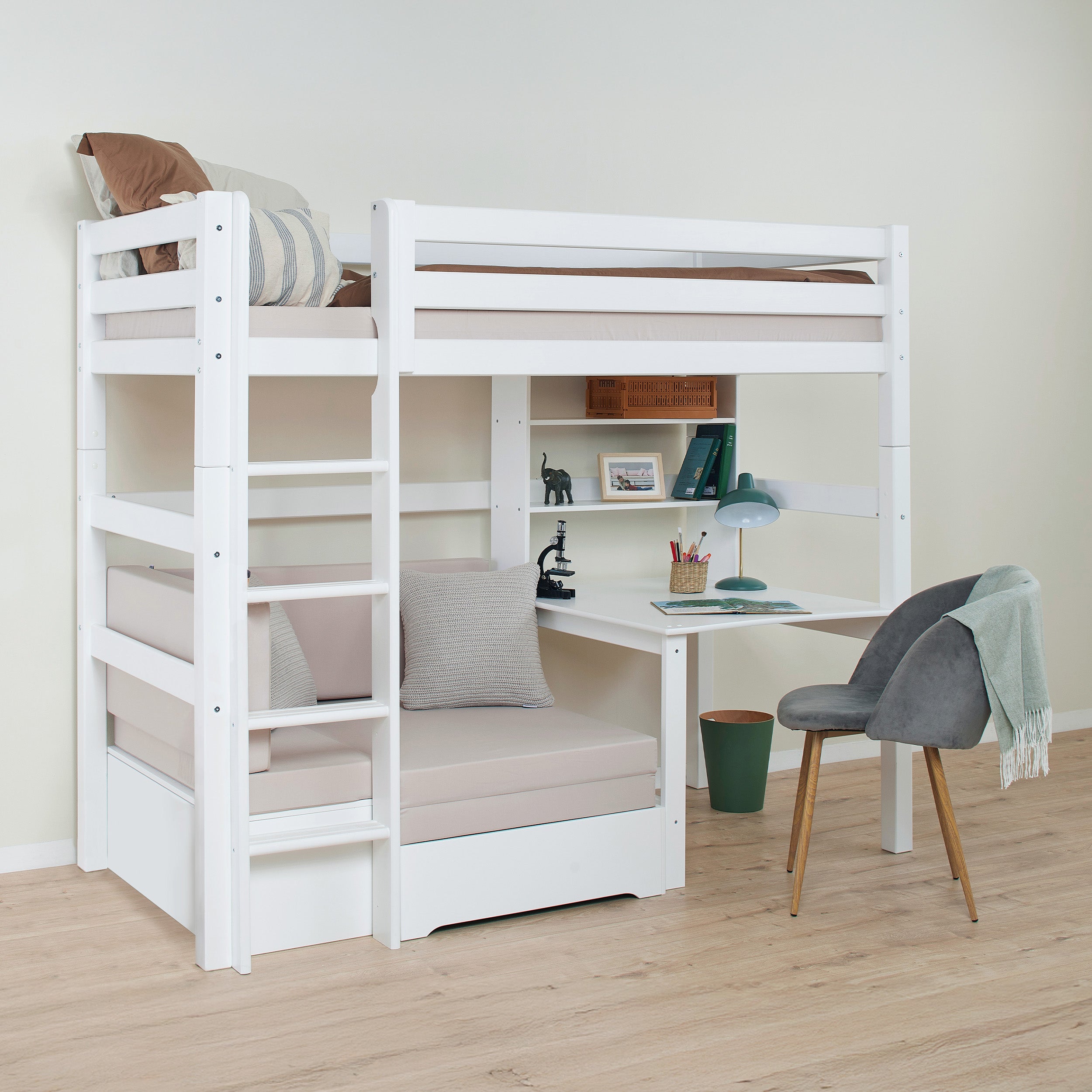 hoppekids-eco-luxury-hochbett-90x200-mit-study-chill-modul image 7