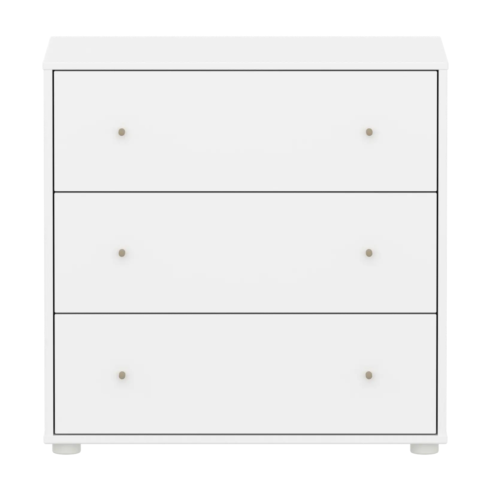 flexa-saga-kommode-3-schubladen-oat-griffe-wei image 2