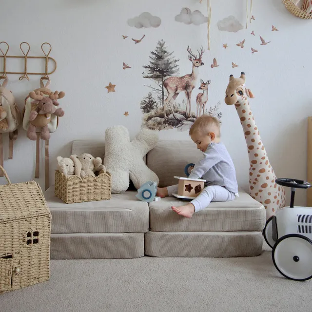 meowbaby-spielsofa-mini-basic-cord-premium-slim-cord-edition image 1