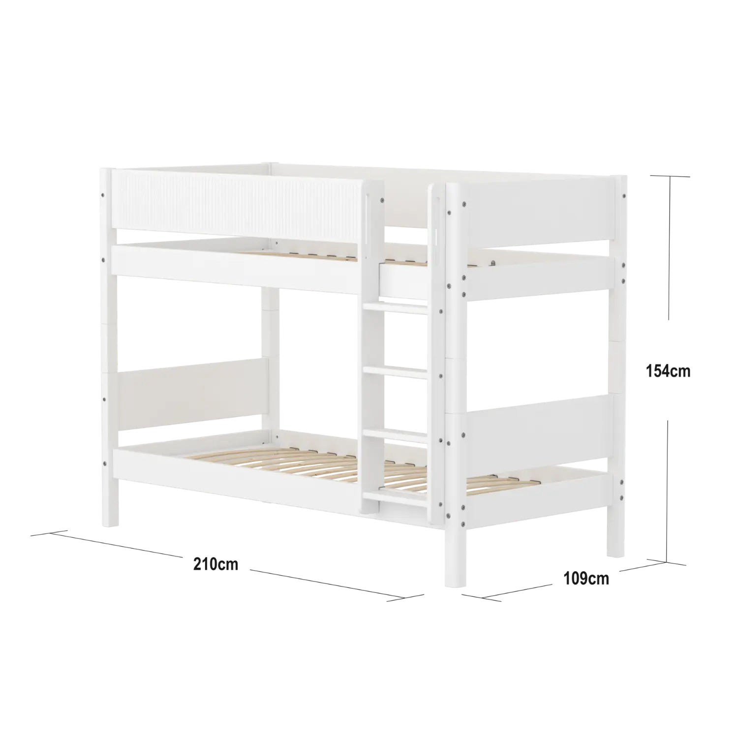 flexa-white-etagenbett-154-cm-mit-leiter-und-absturzsicherung-90x200-cm-wei image 7