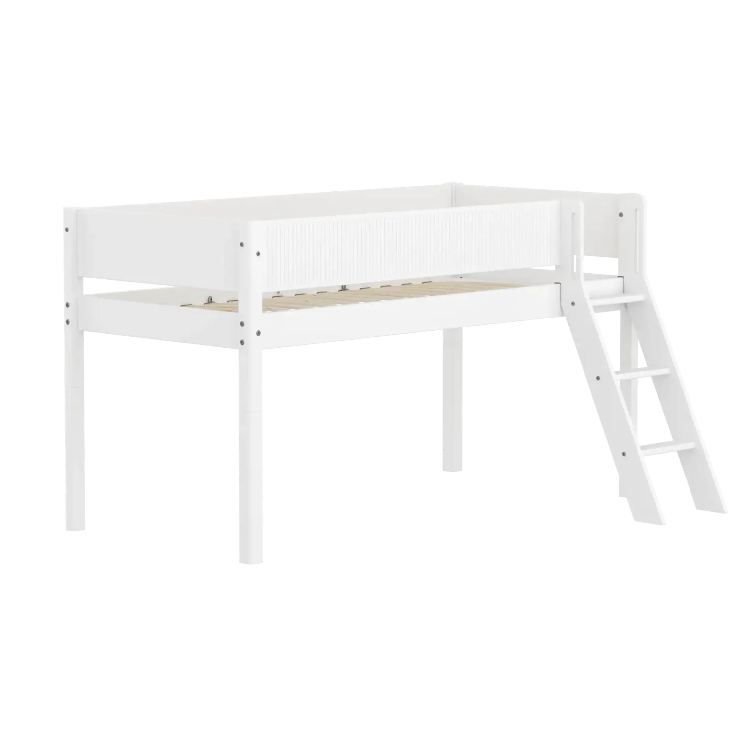 flexa-white-halbhohes-hochbett-120-cm-90x200-cm-wei-mit-schr-gleiter image 3