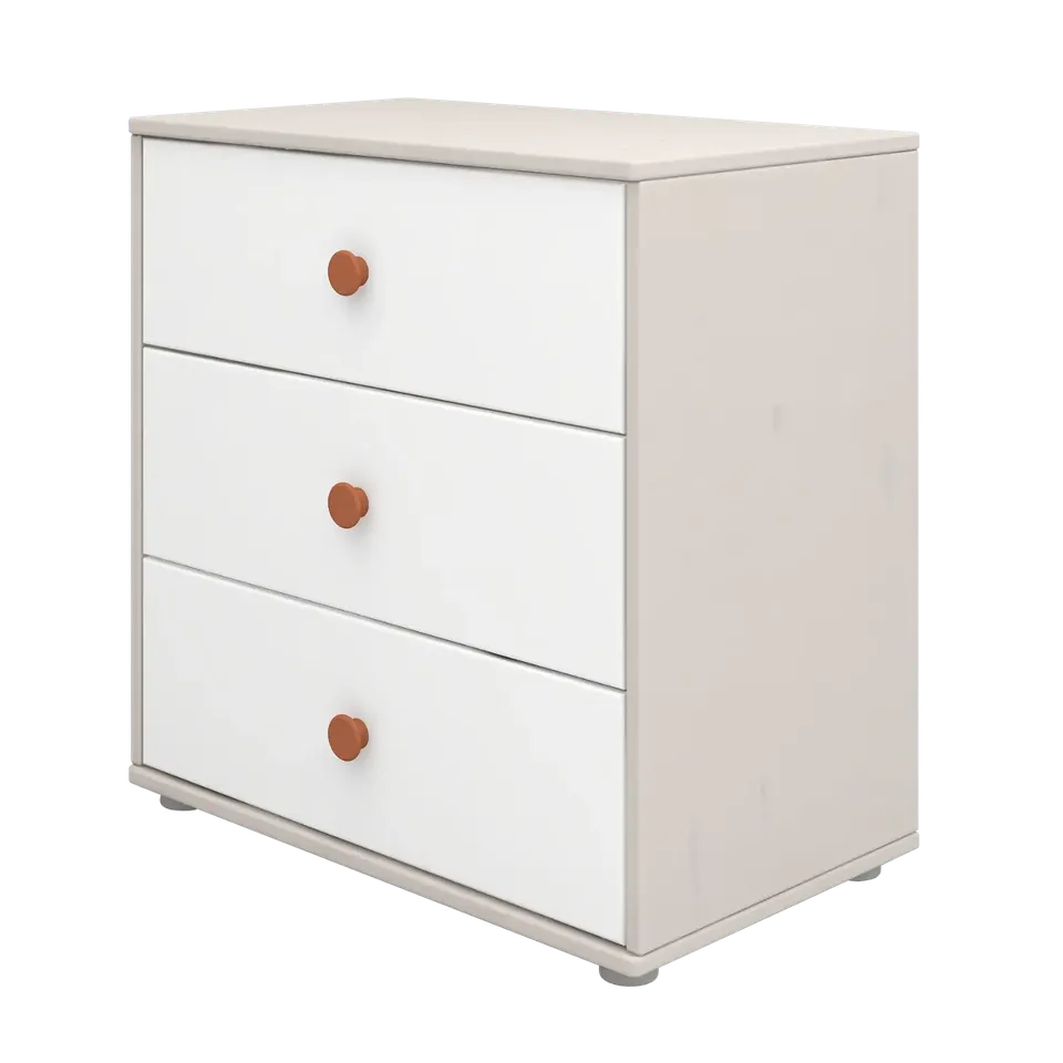 flexa-classic-kommode-mit-3-schubladen-inkl-f-e-grau image 1