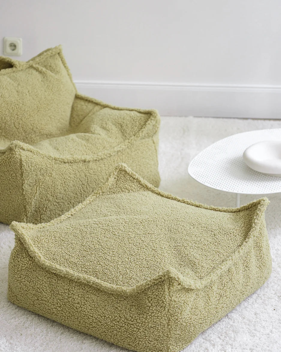 wigiwama-matcha-teddy-square-ottoman image 5