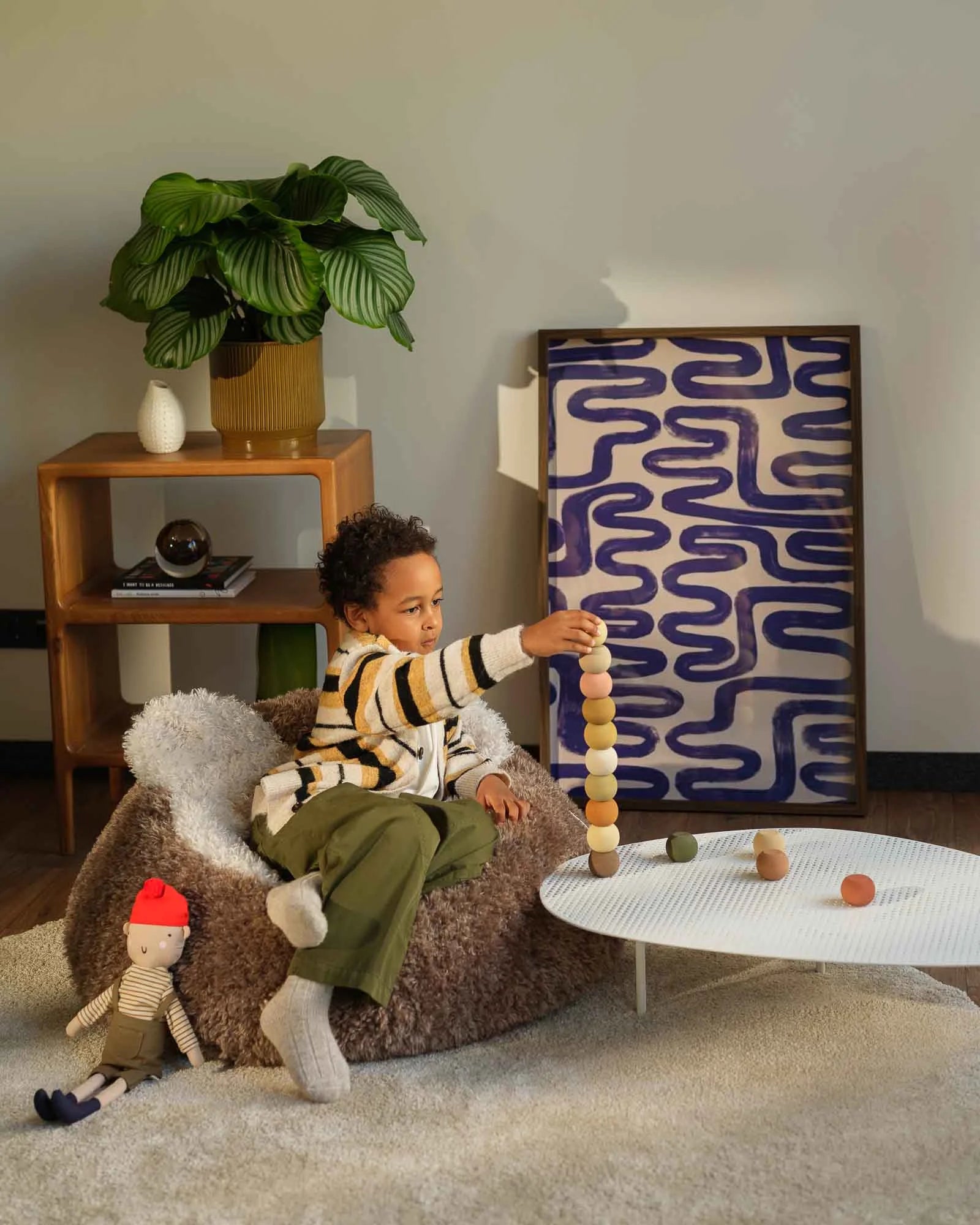 wigiwama-truffle-yeti-sitzsack-flauschiger-kindersitzsack image 7