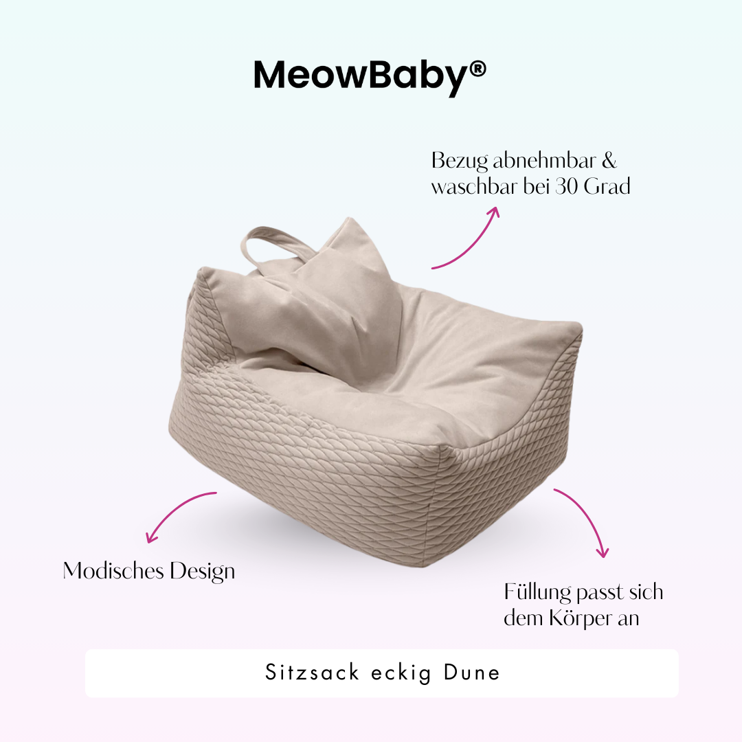 meowbaby-kinder-sitzsack-dune-sessel-eckig image 7