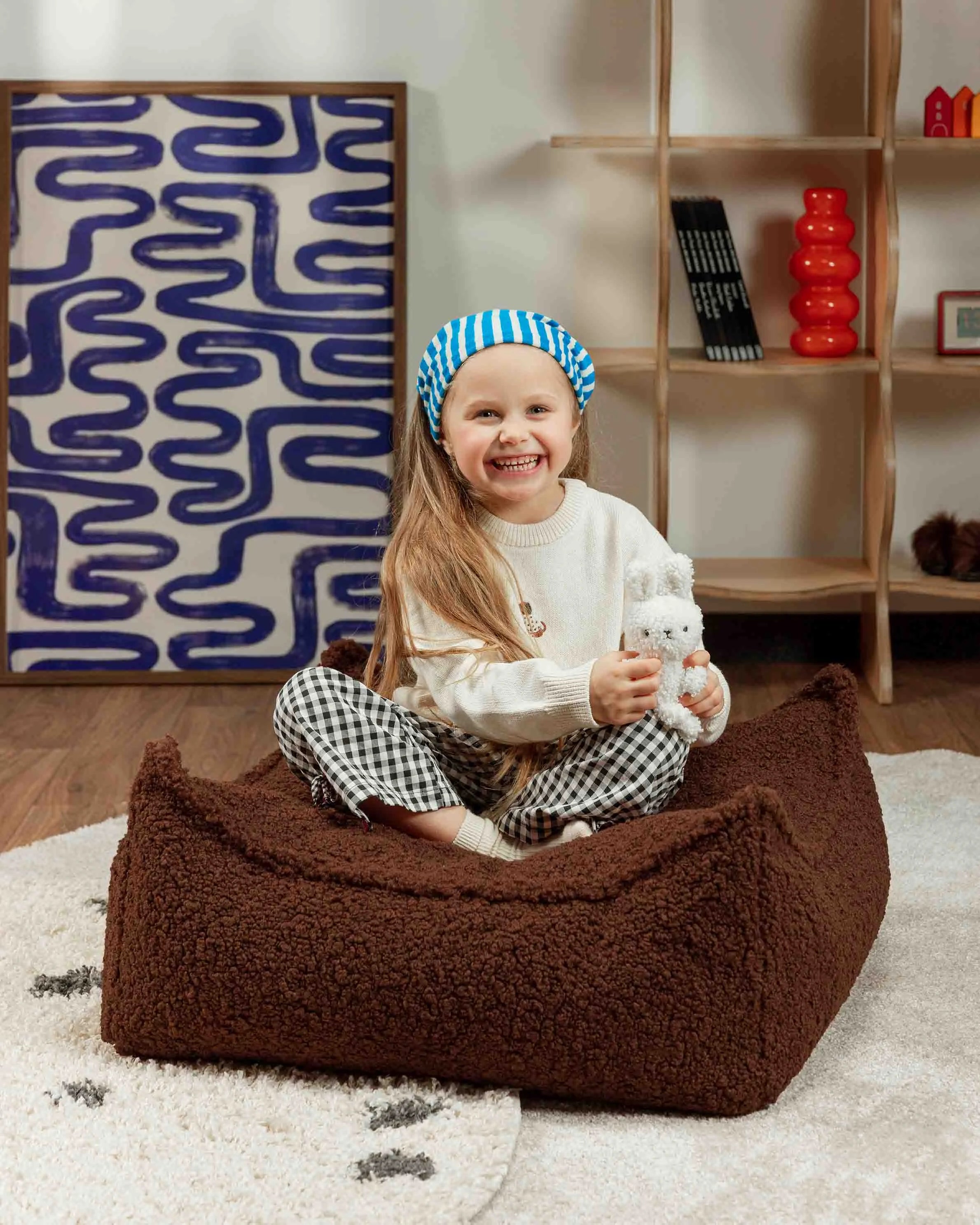 wigiwama-square-ottoman-warm-hazel-teddy-quadratischer-kinder-hocker image 2