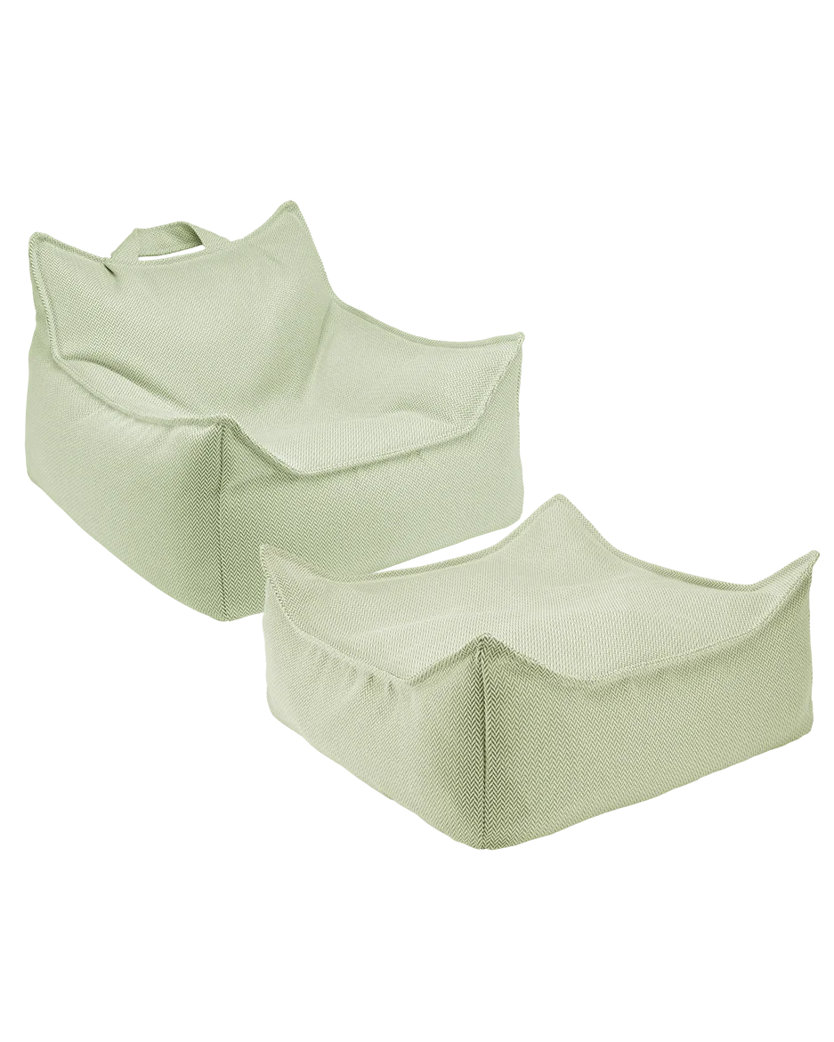 wigiwama-herba-outdoor-sitzsack-ottoman-set image 1