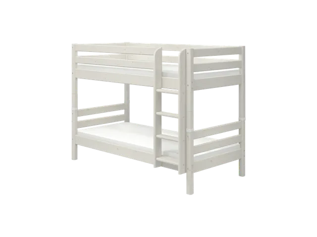 flexa-classic-etagenbett-154-cm-mit-leiter-90x200-cm-wei image 1