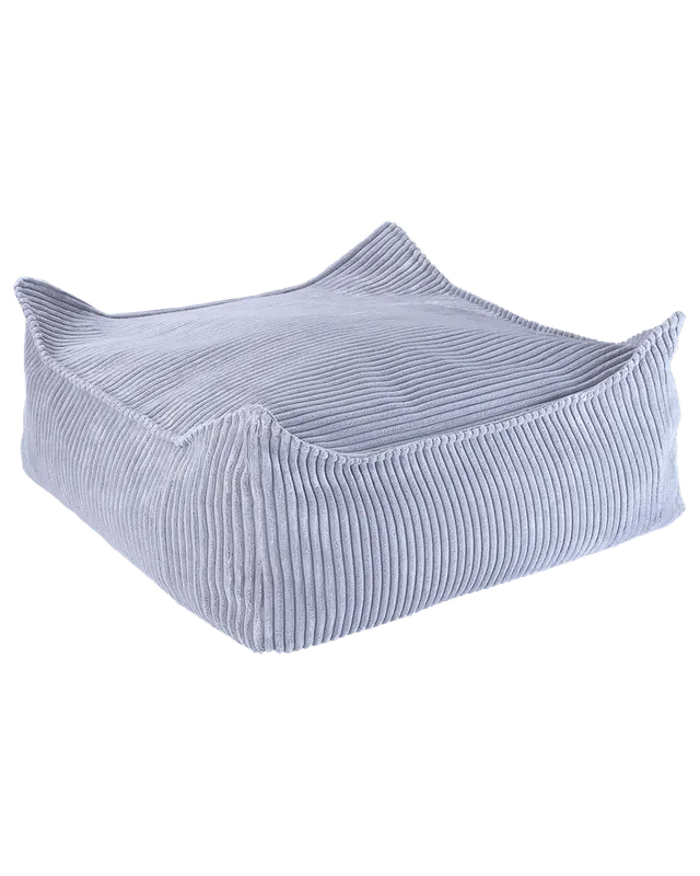 wigiwama-square-ottoman-kinder-hocker-aus-cord-blueberry-blue image 1