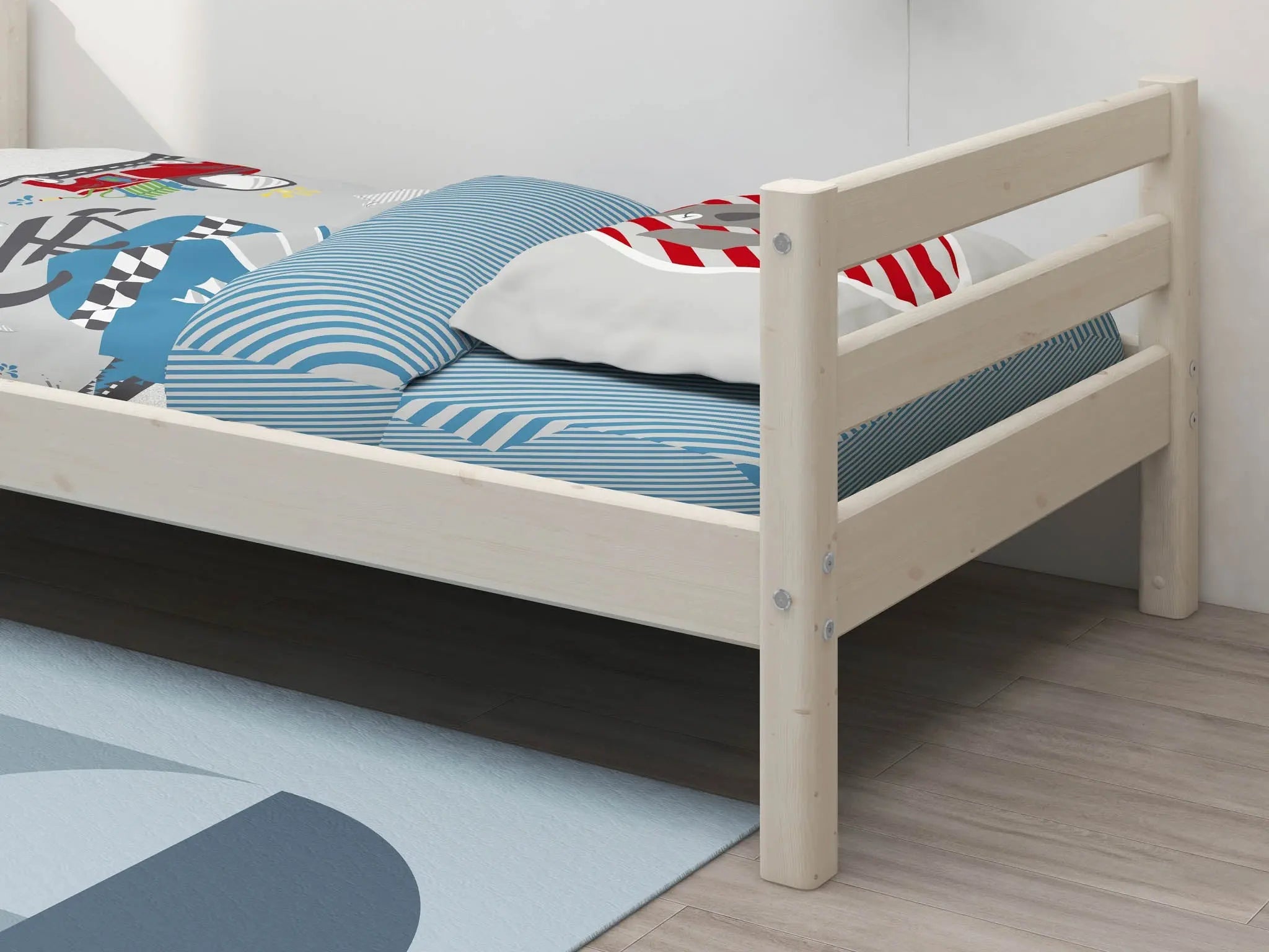 flexa-classic-einzelbett-90x200-cm-wei-mit-lattenrost-bestseller image 2