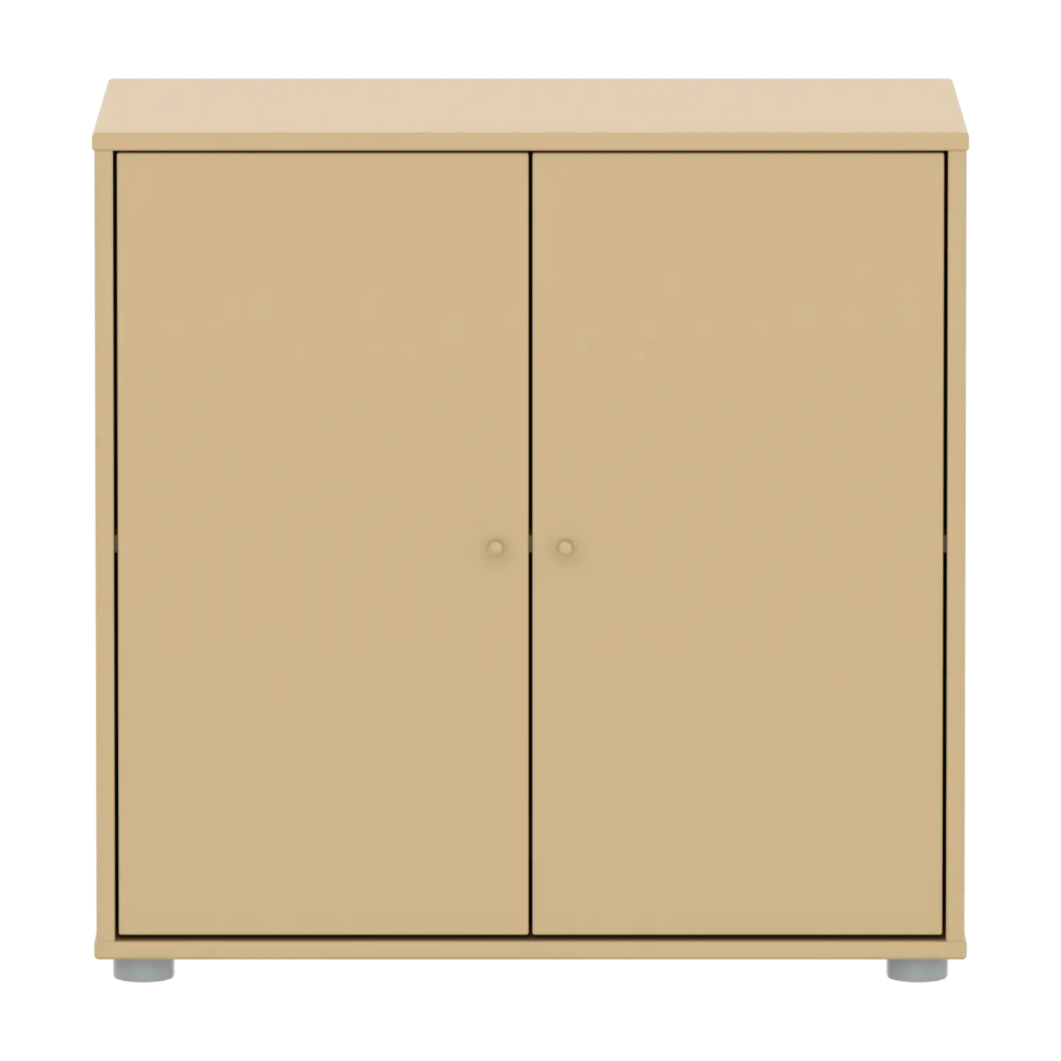 flexa-saga-schrank-2-t-ren-metallgriffe-oat image 2