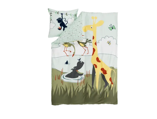 flexa-bettw-sche-safari-kollektion-kinderbettw-sche image 1