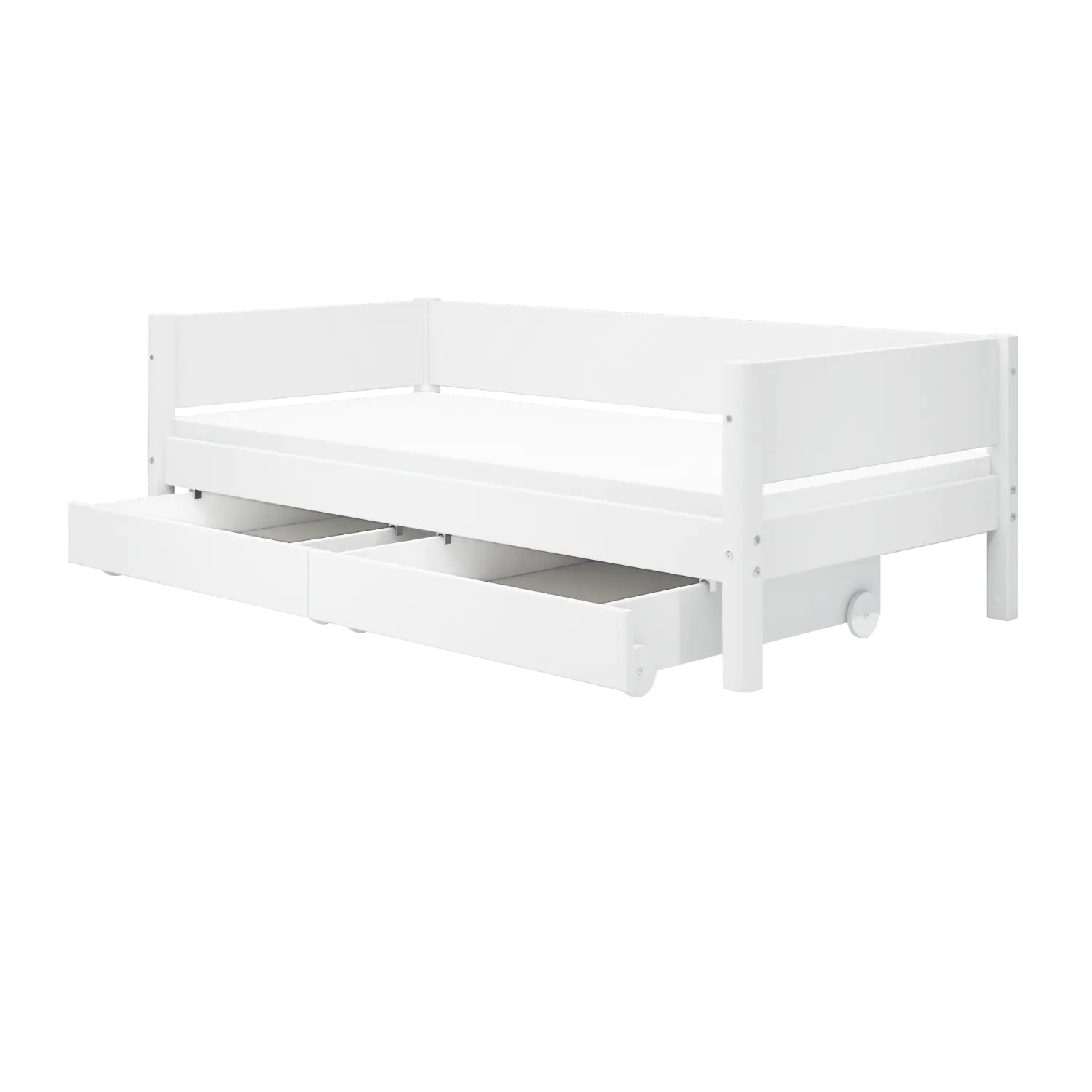 flexa-white-einzelbett-90x200-cm-wei-mit-schubladen-daybed image 1